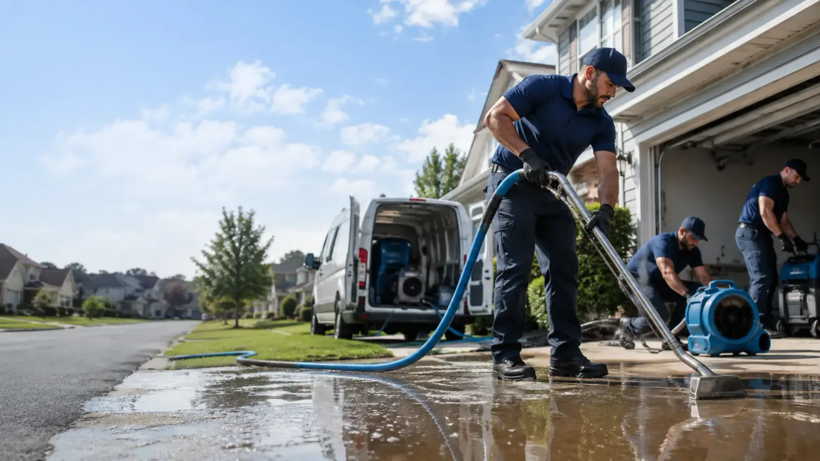 Flood Damage Restoration in Honobia, OK